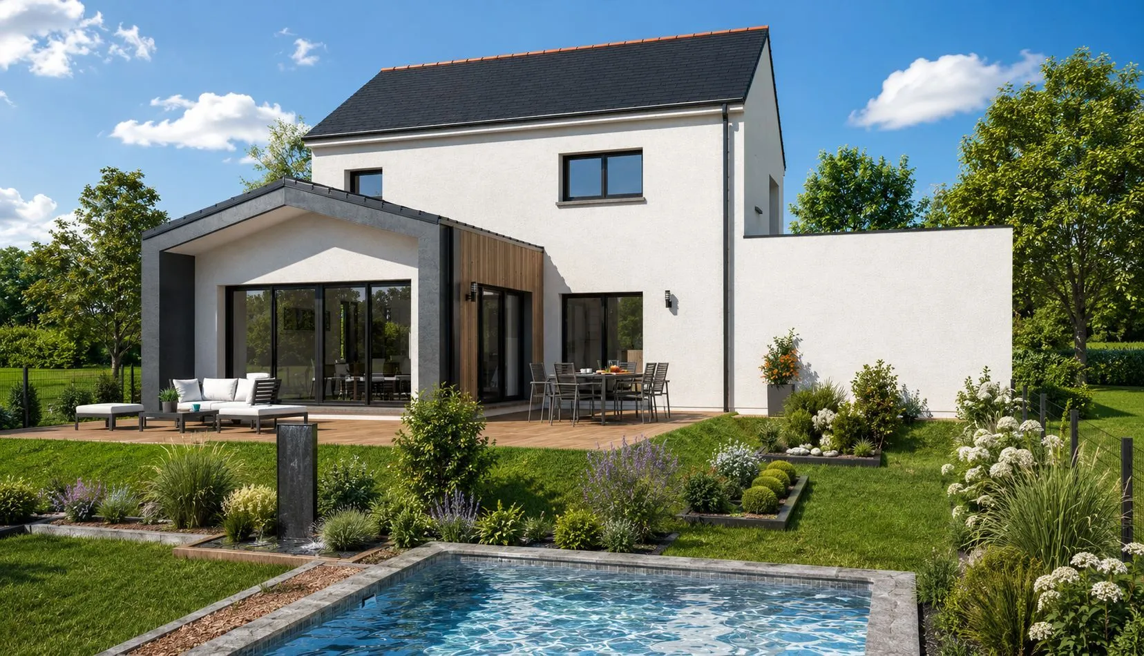 Maison neuve 115 m² à Saint-Yvi (29140)