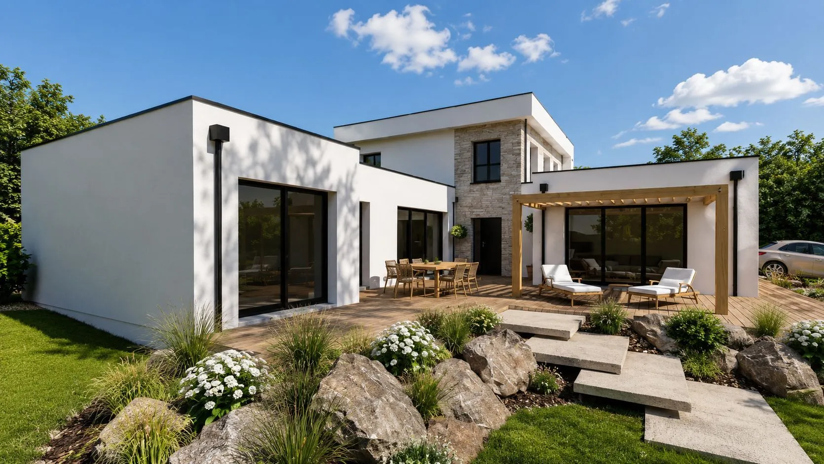 Maison neuve 155 m² à Moëlan-sur-Mer (29350)