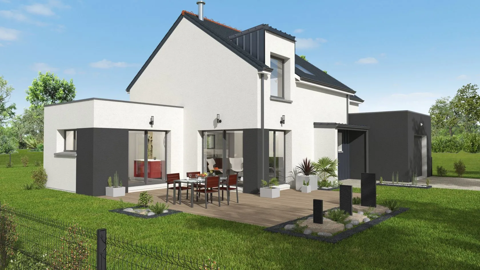 Maison neuve 95 m² à Guidel (56520)