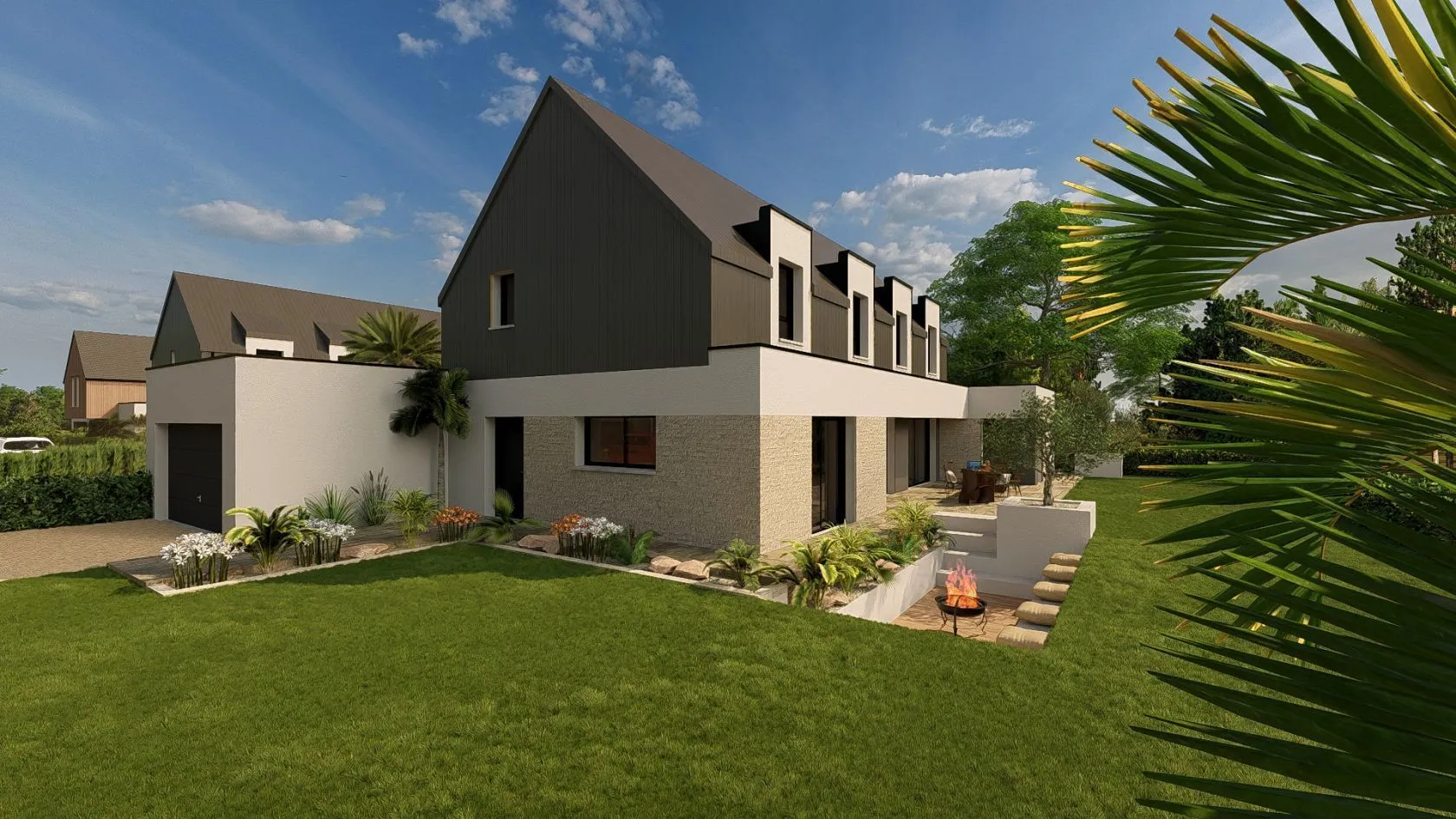 Maison neuve 95 m² à Guidel (56520)