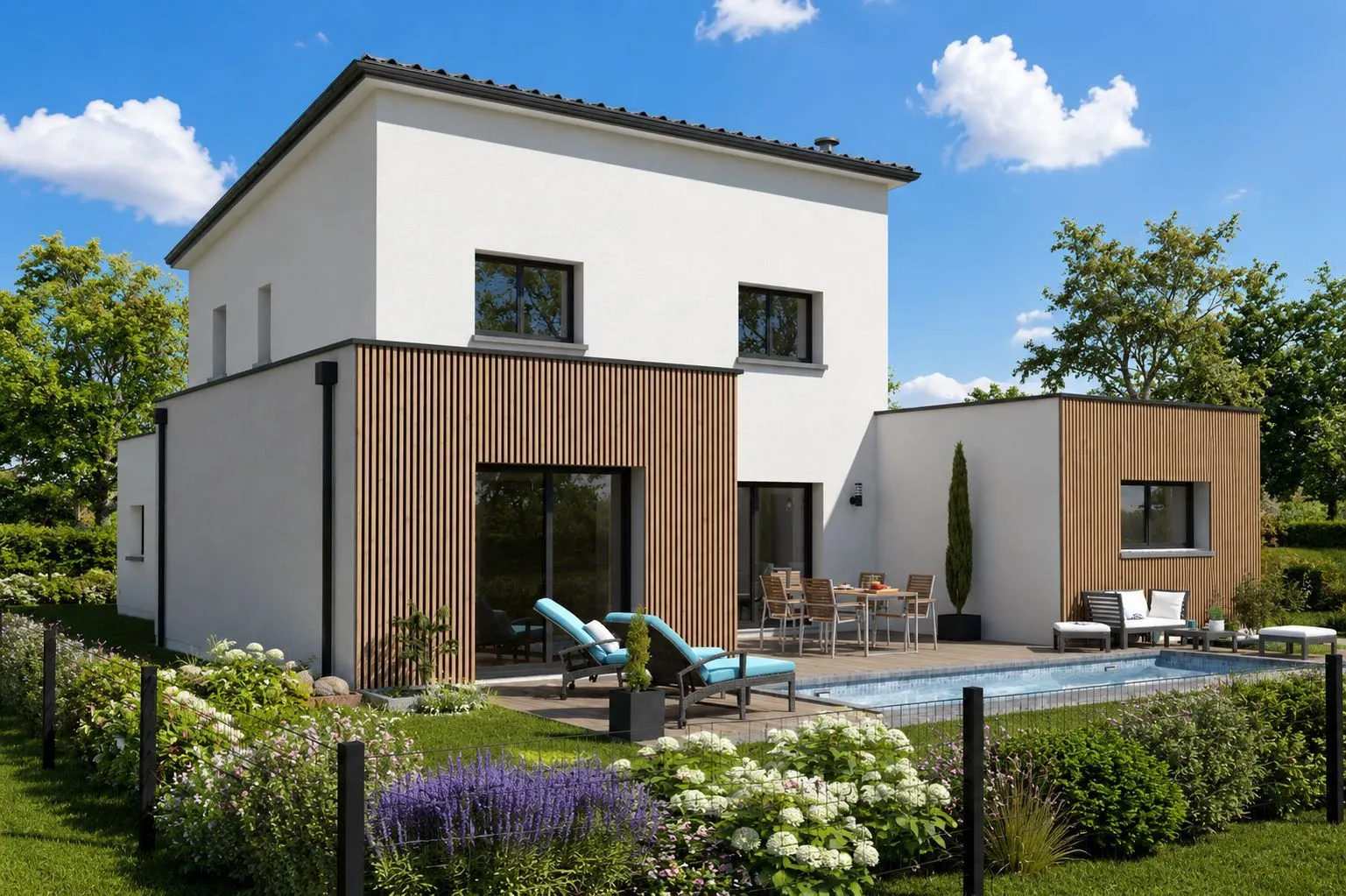 Maison neuve 177 m² à Guémené-sur-Scorff (56160)