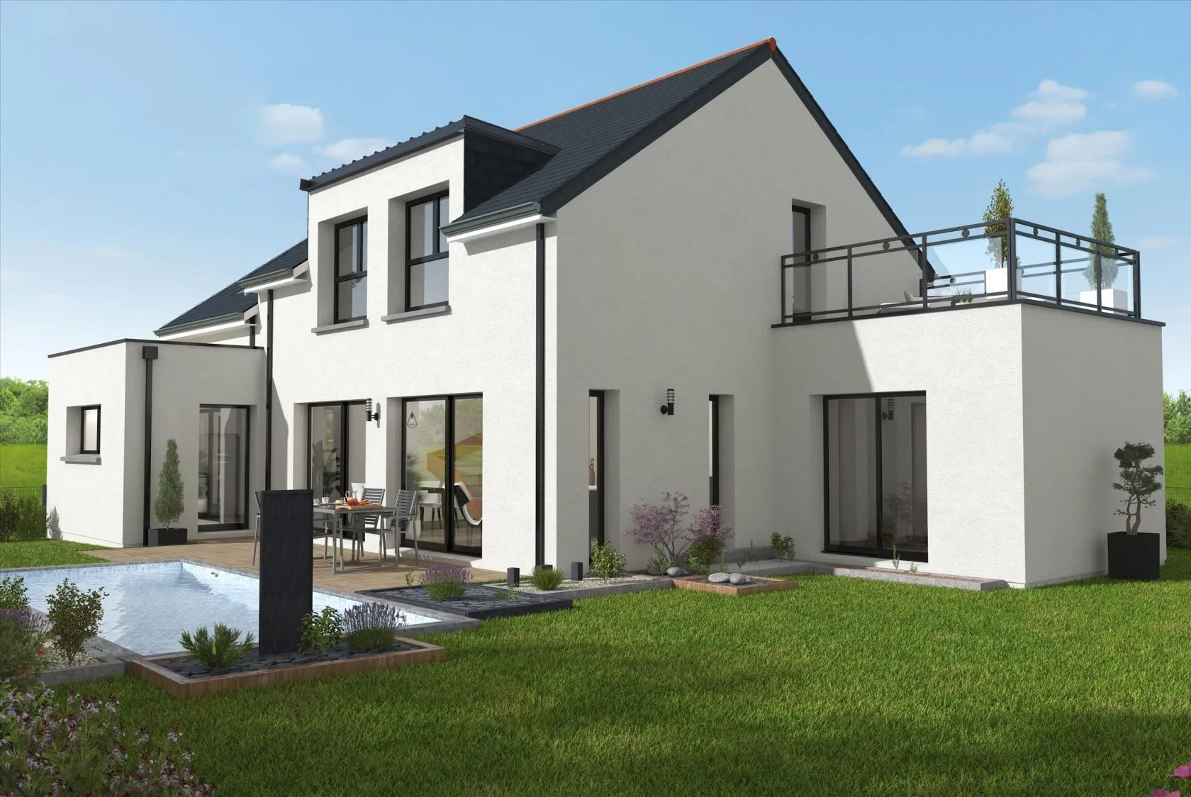 Maison neuve 75 m² à Clohars-Carnoët (29360)