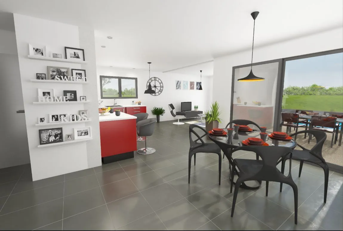 Maison neuve 120 m² à Ploemeur (56270)