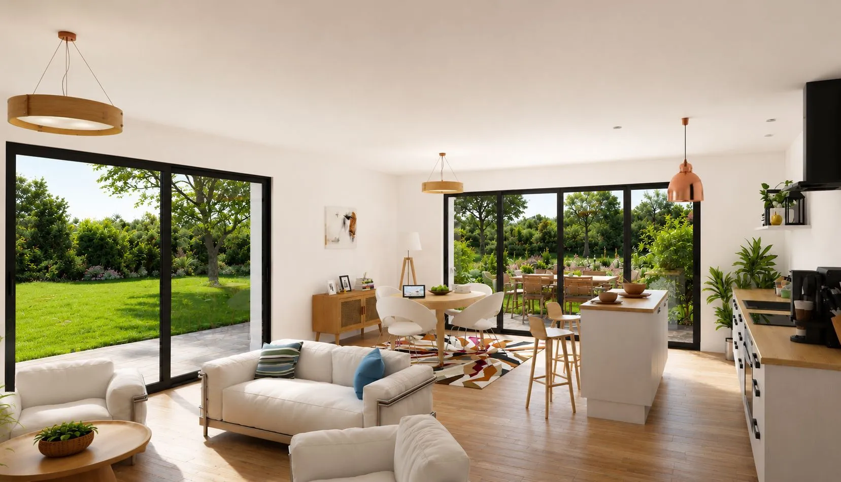 Maison neuve 135 m² à Saint-Thuriau (56300)