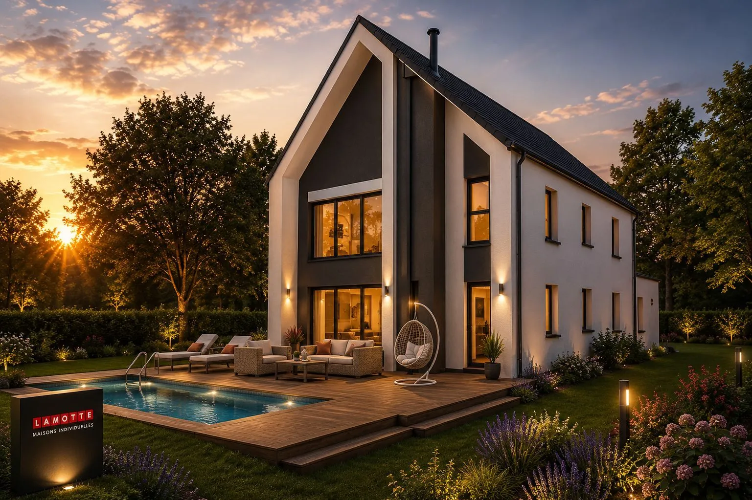 Maison neuve 142 m² à Sainte-Hélène (56700)