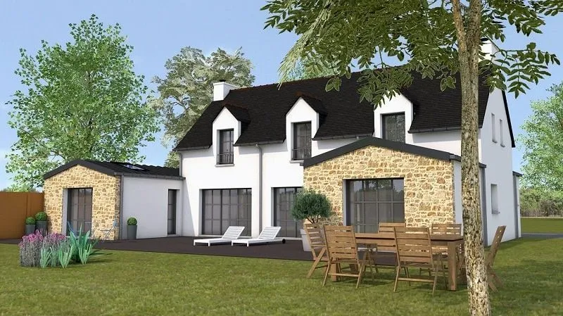 Maison neuve 187 m² à Menneval (27300)