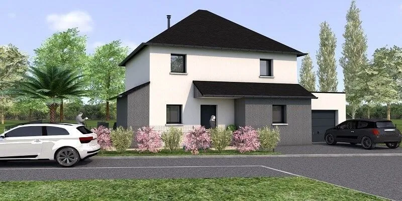 Maison neuve 115 m² à Monchecourt (59234)
