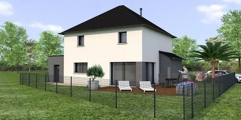 Maison neuve 115 m² à Monchecourt (59234)