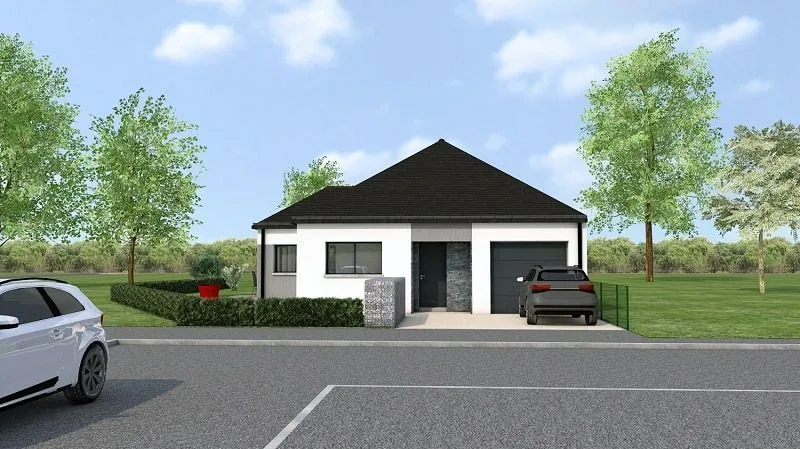 Maison neuve 74 m² à Noyelles-Godault (62950)