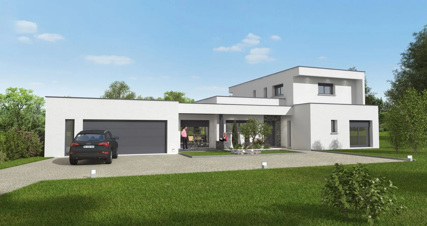 Maison neuve 213 m² à Montgiscard (31450)
