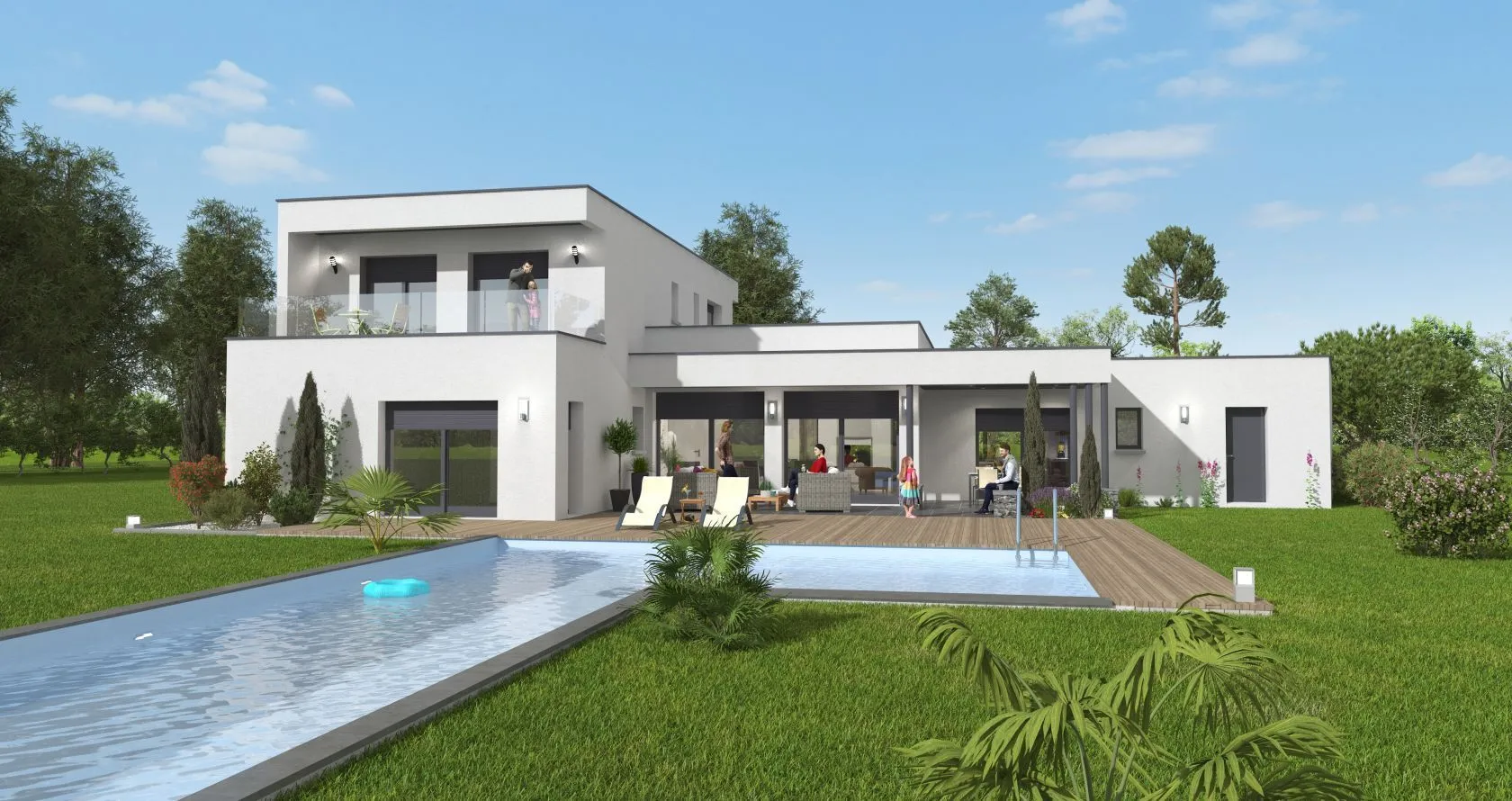 Maison neuve 213 m² à Montgiscard (31450)