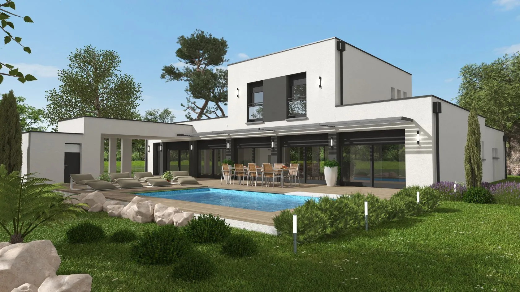 Maison neuve 179 m² à Empeaux (31470)