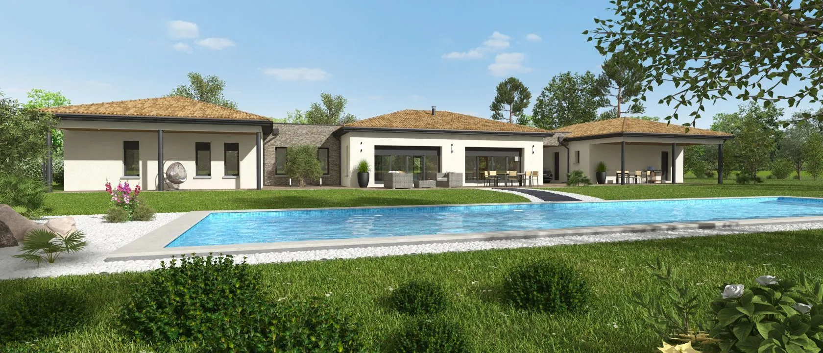 Maison neuve 201 m² à Pibrac (31820)