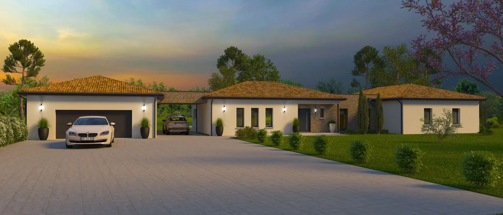 Maison neuve 201 m² à Pibrac (31820)