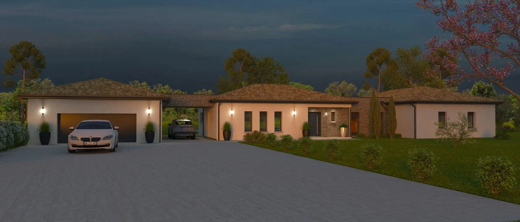 Maison neuve 201 m² à Pibrac (31820)