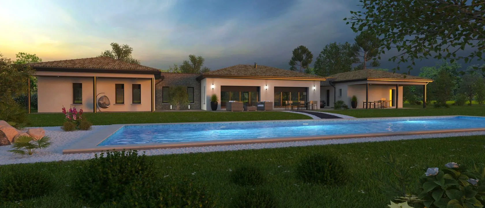 Maison neuve 201 m² à Pibrac (31820)
