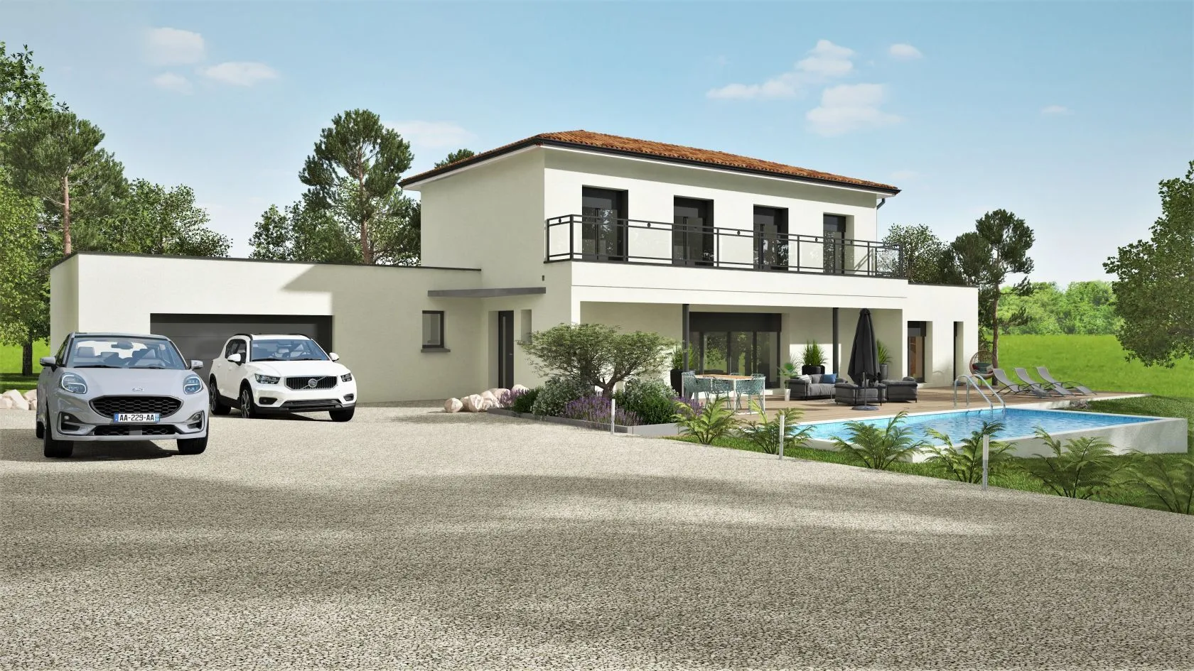 Maison neuve 141 m² à Empeaux (31470)