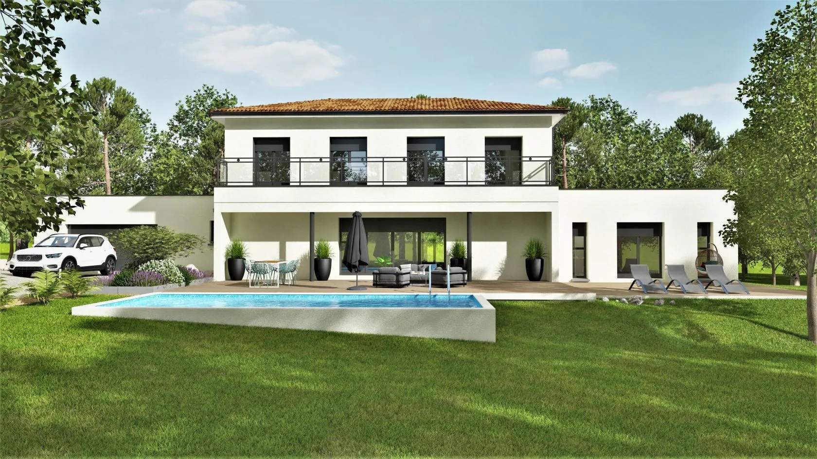 Maison neuve 141 m² à Empeaux (31470)