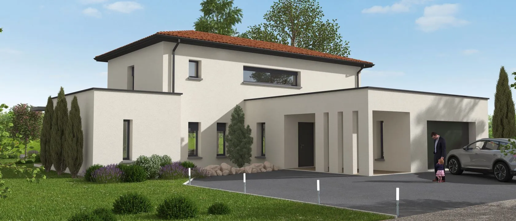 Maison neuve 189 m² à Empeaux (31470)
