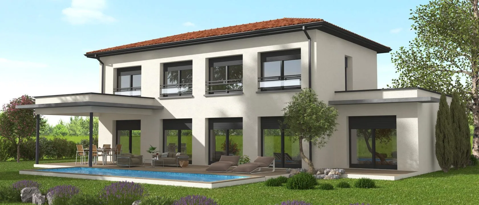 Maison neuve 189 m² à Empeaux (31470)