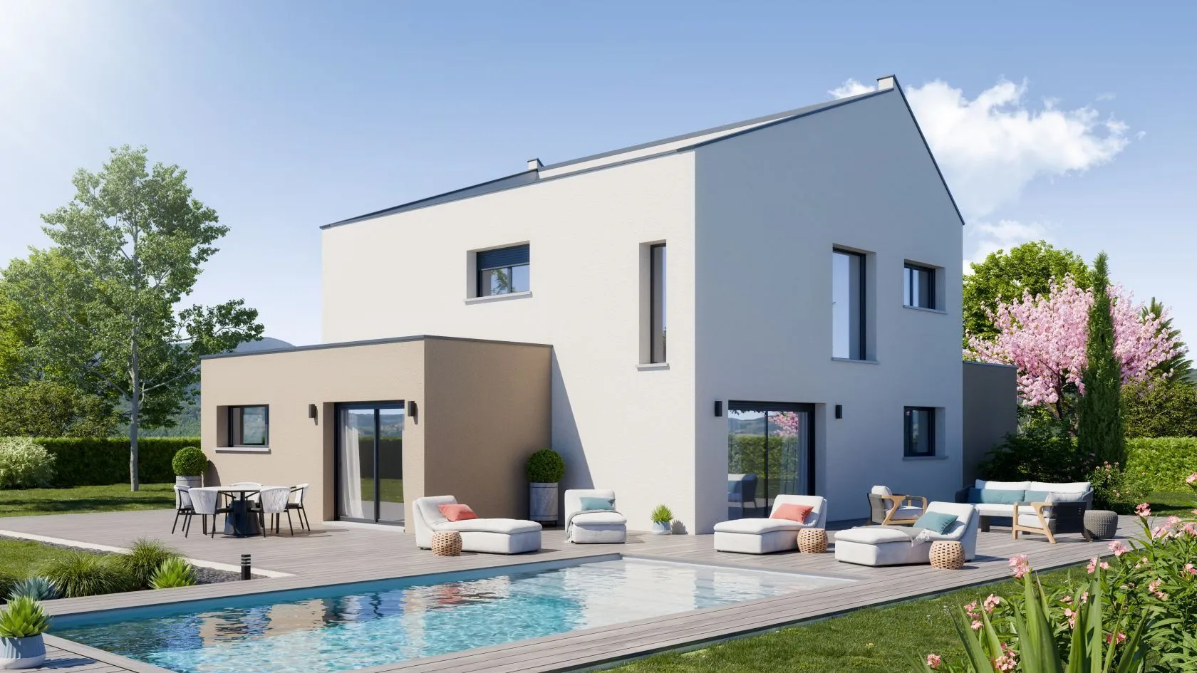 Maison neuve 170 m² à Helfrantzkirch (68510)