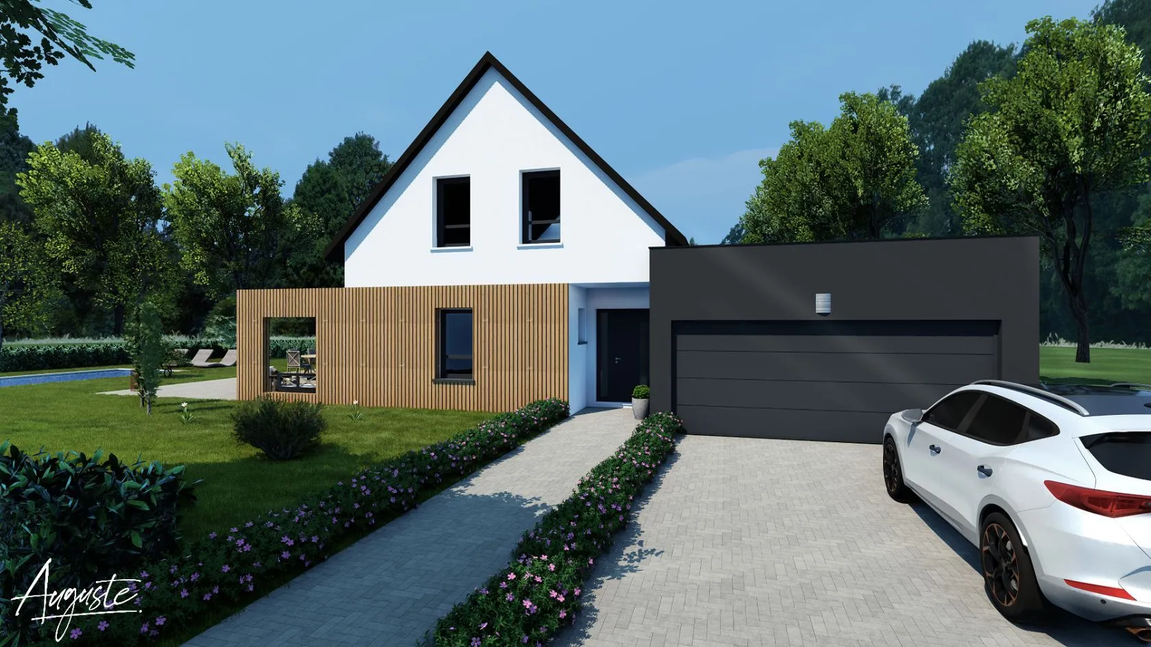Maison neuve 134 m² à Helfrantzkirch (68510)