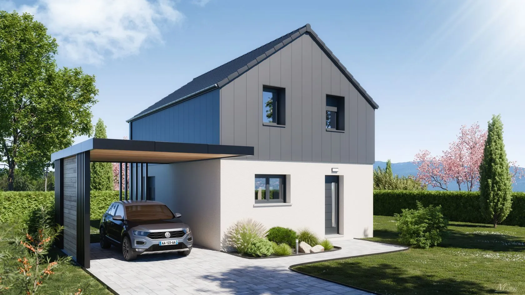 Maison neuve 85 m² à Issenheim (68500)