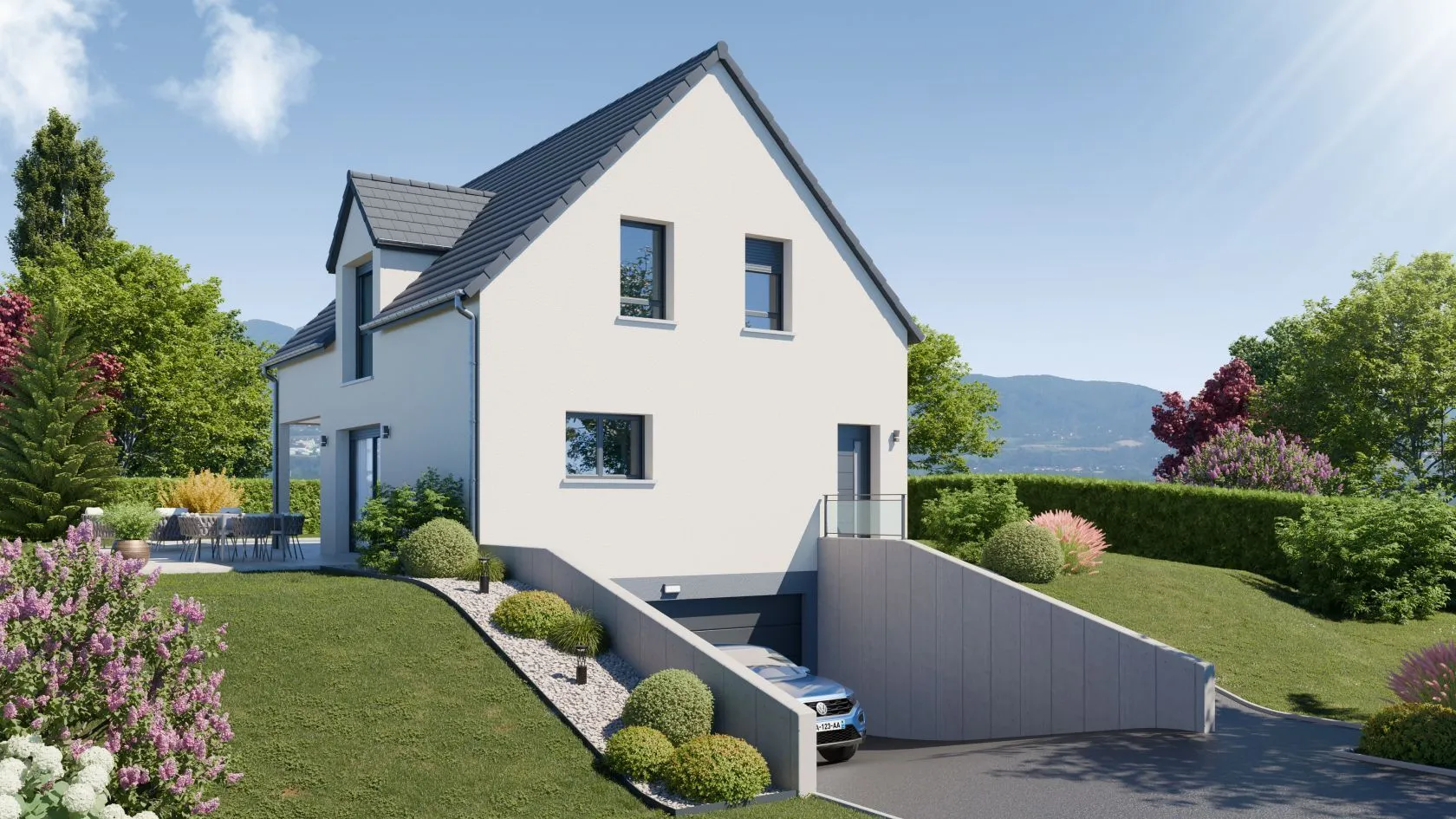 Maison neuve 119 m² à Orbey (68370)