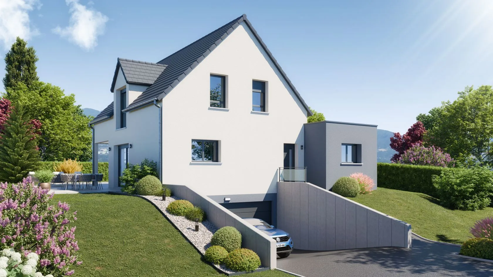 Maison neuve 134 m² à Orbey (68370)