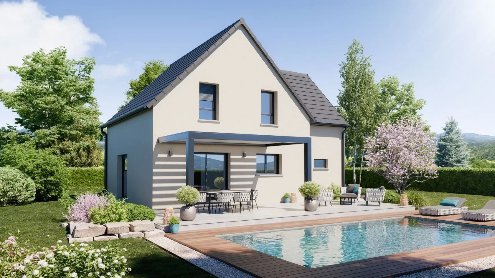 Maison neuve 101 m² à Wuenheim (68500)