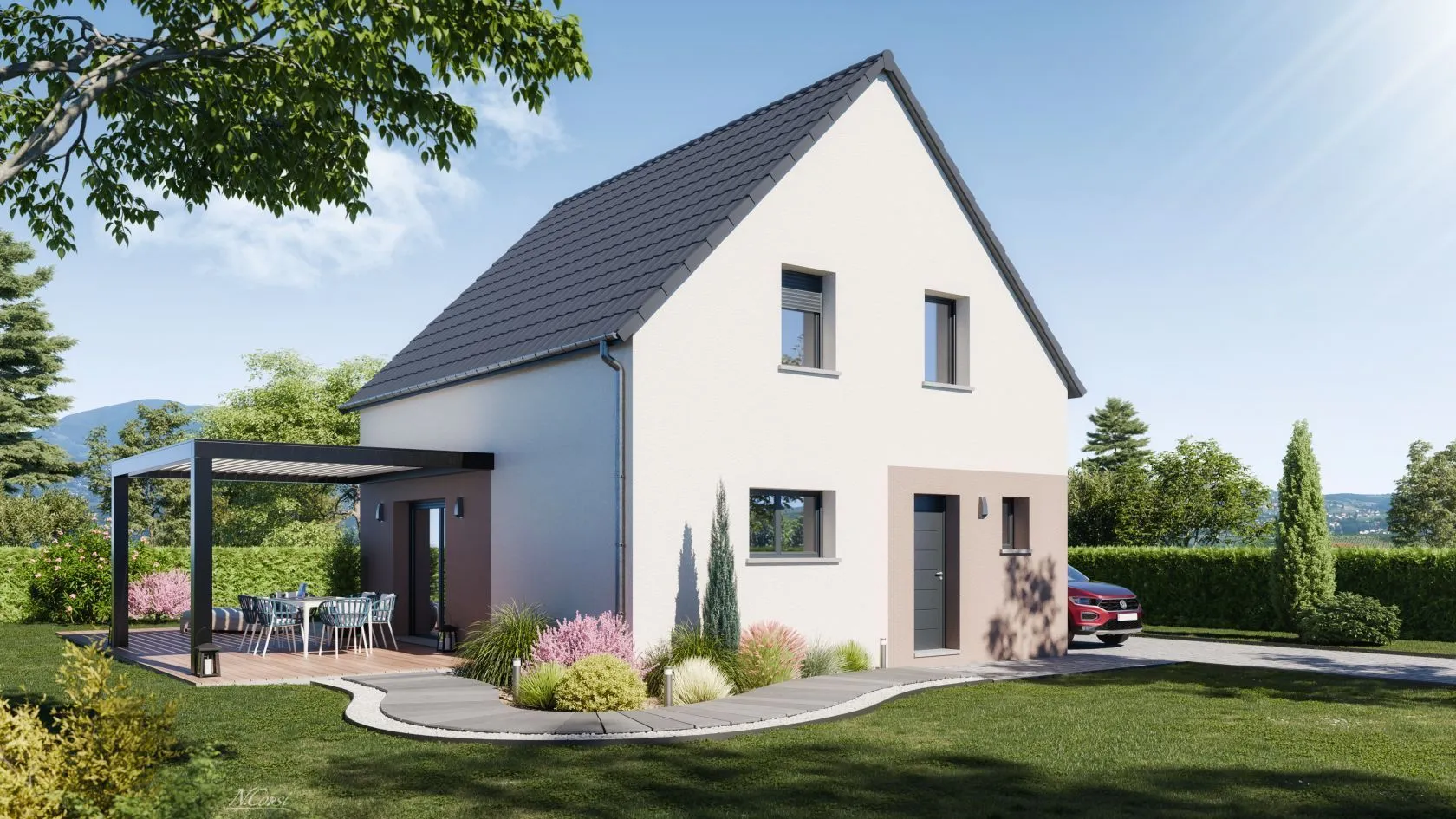 Maison neuve 103 m² à Turckheim (68230)