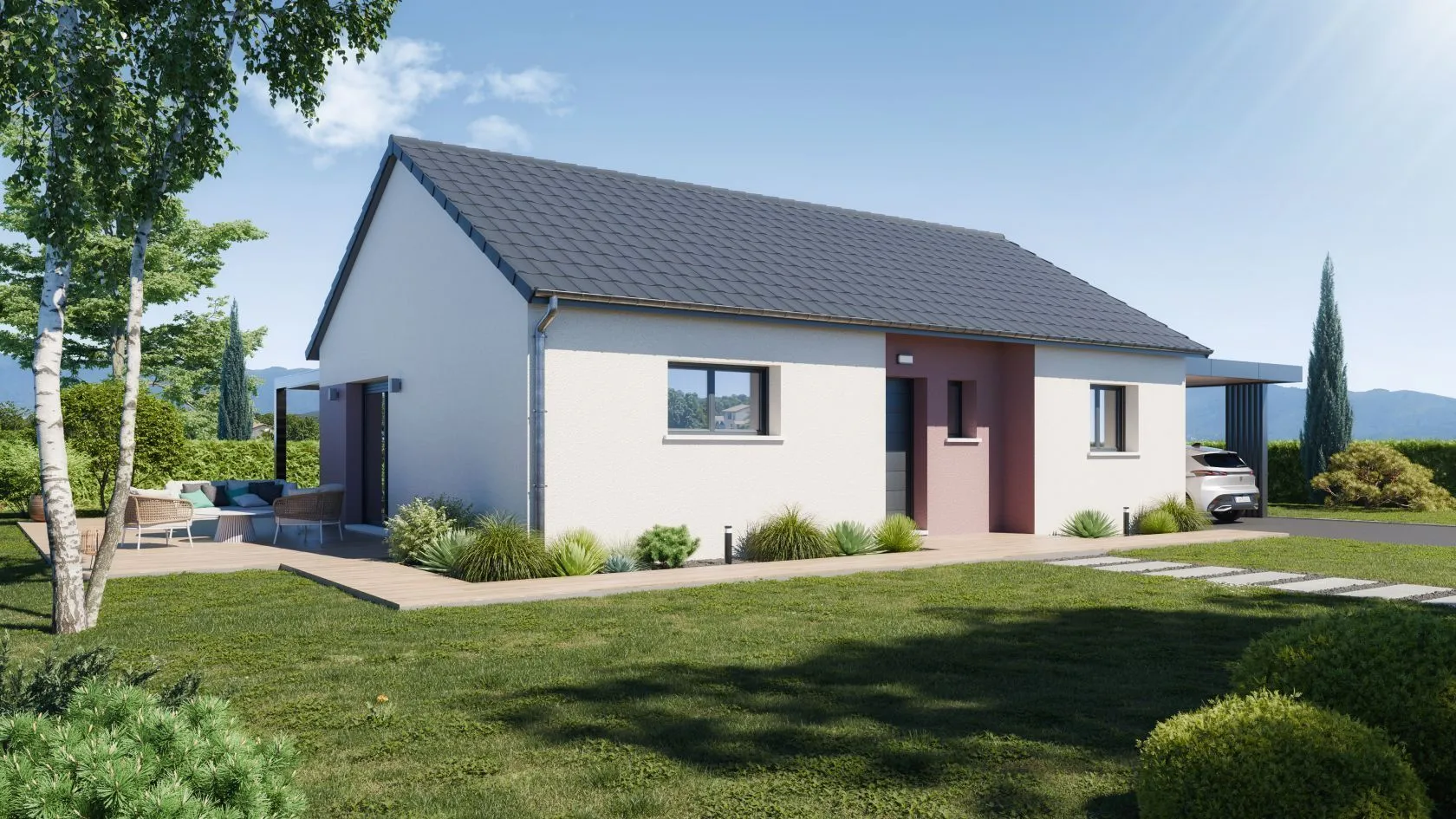 Maison neuve 76 m² à Grussenheim (68320)
