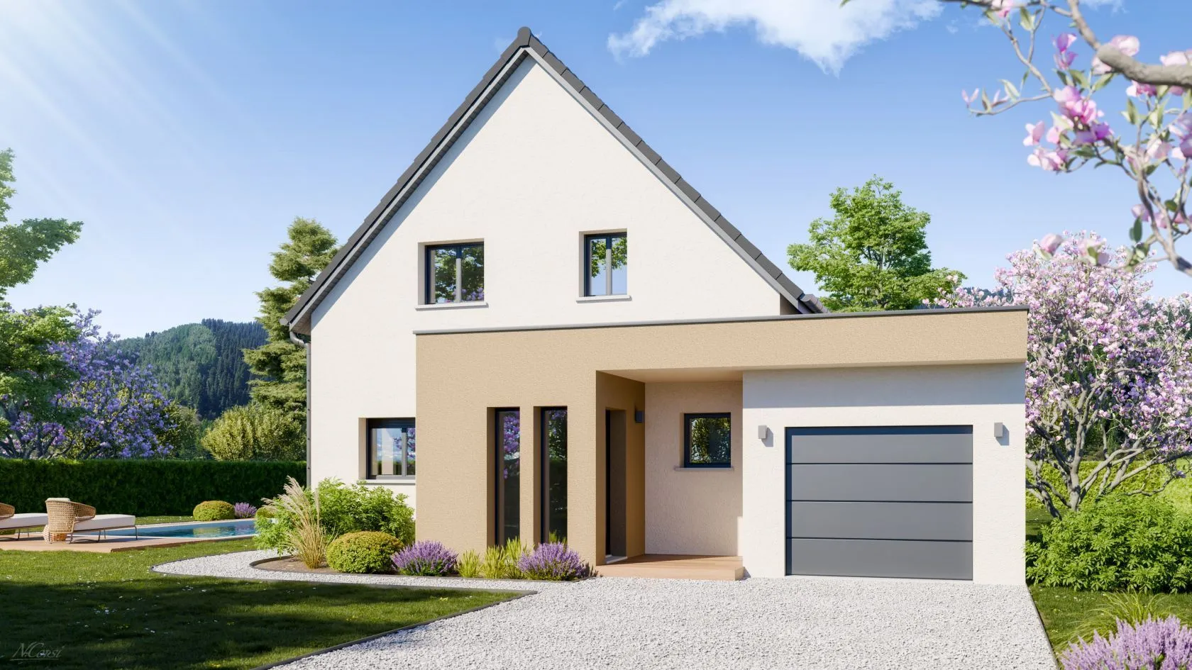 Maison neuve 136 m² à Epfig (67680)