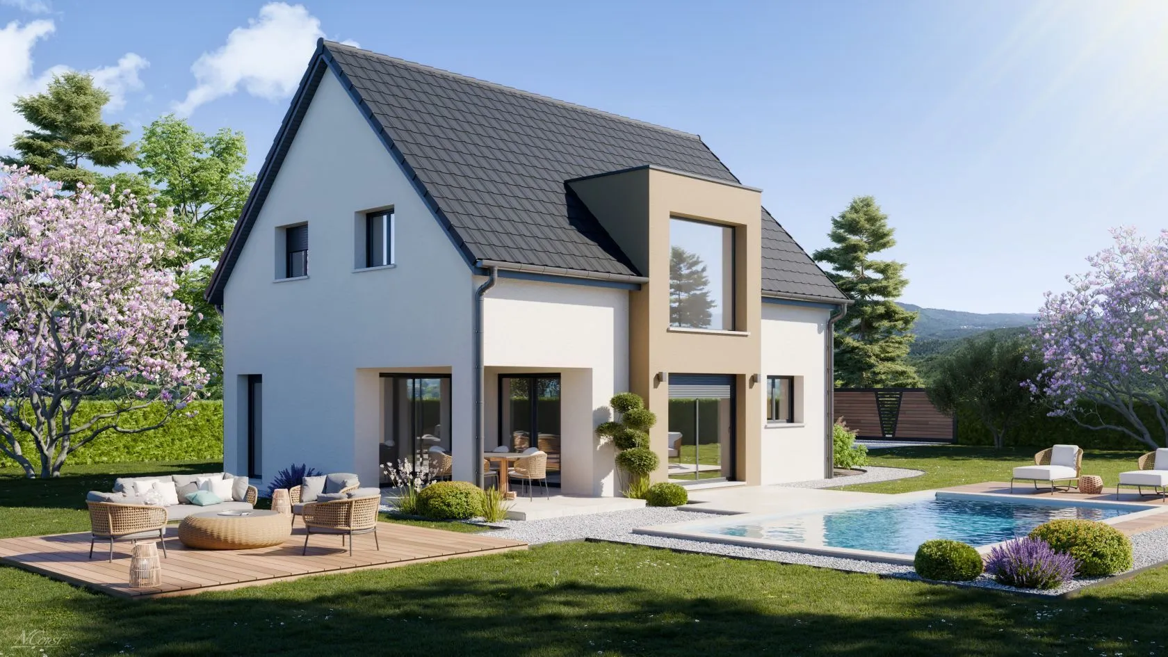 Maison neuve 136 m² à Epfig (67680)