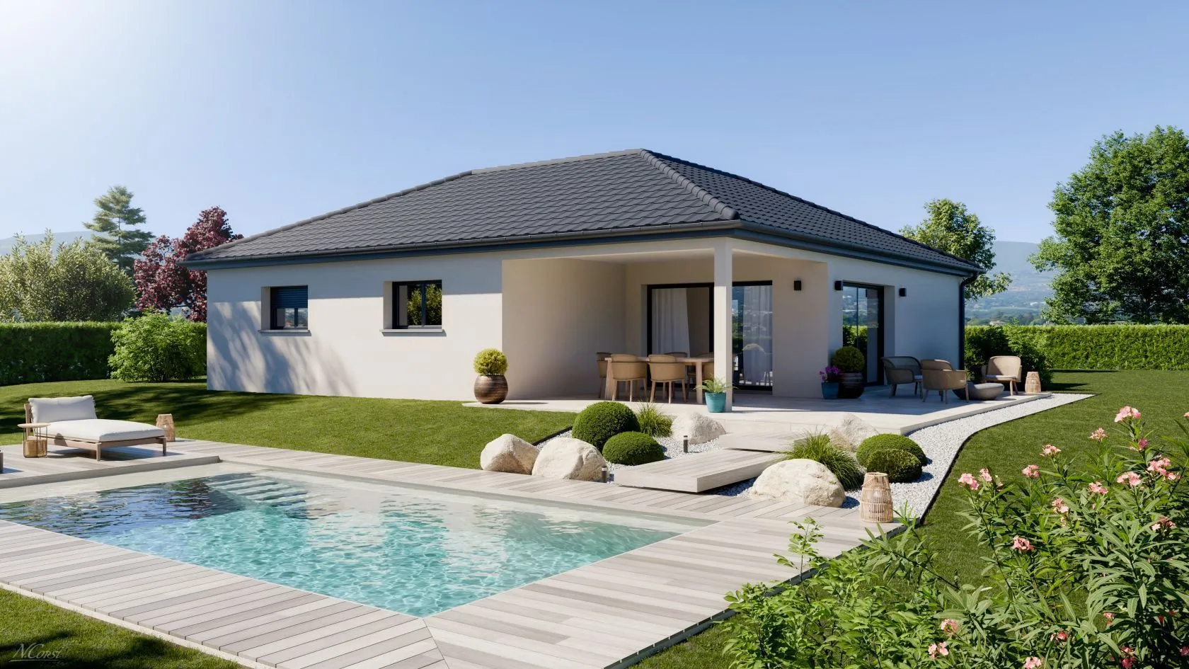 Maison neuve 116 m² à Hégenheim (68220)