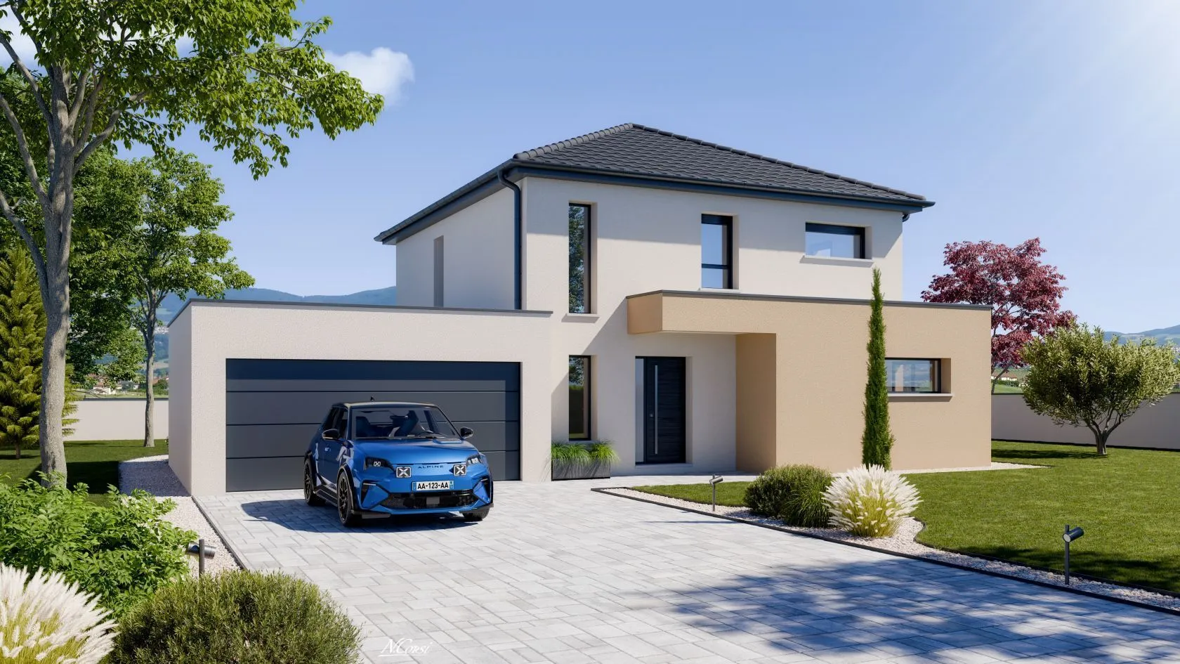Maison neuve 143 m² à Raedersdorf (68480)