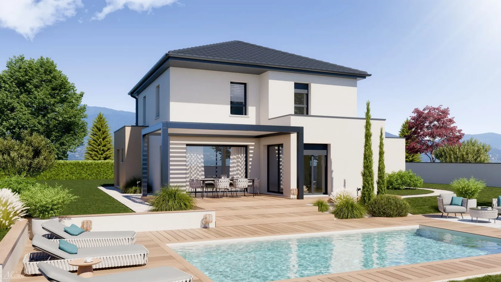 Maison neuve 143 m² à Raedersdorf (68480)