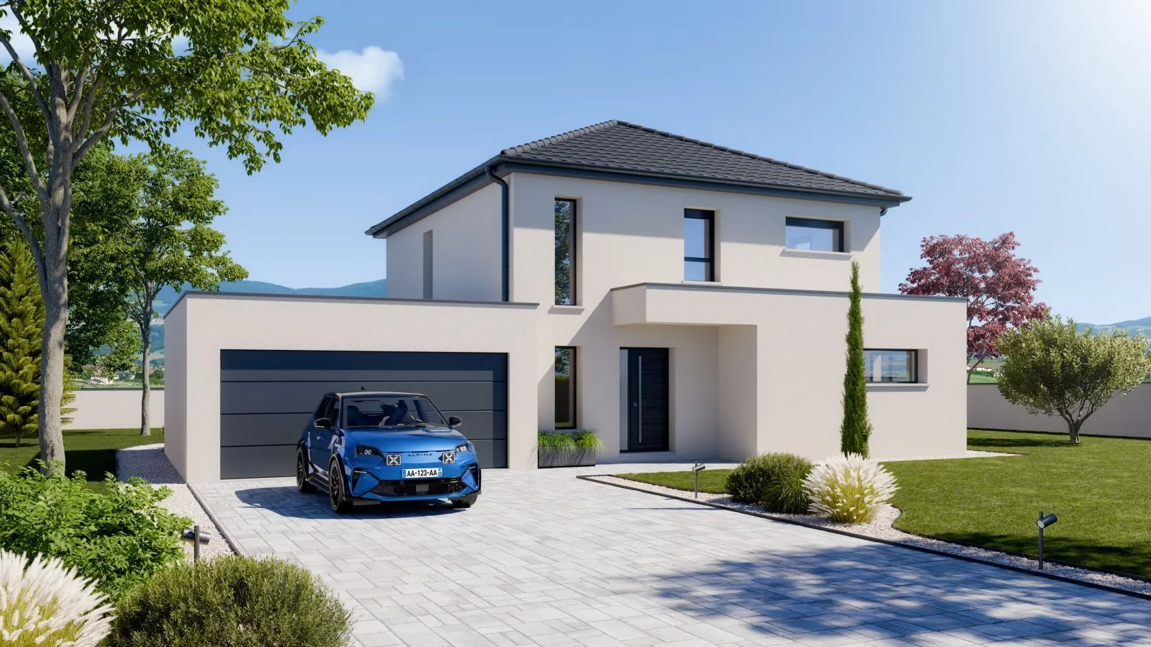 Maison neuve 143 m² à Blodelsheim (68740)