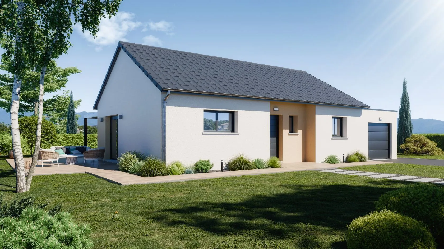 Maison neuve 76 m² à Grussenheim (68320)