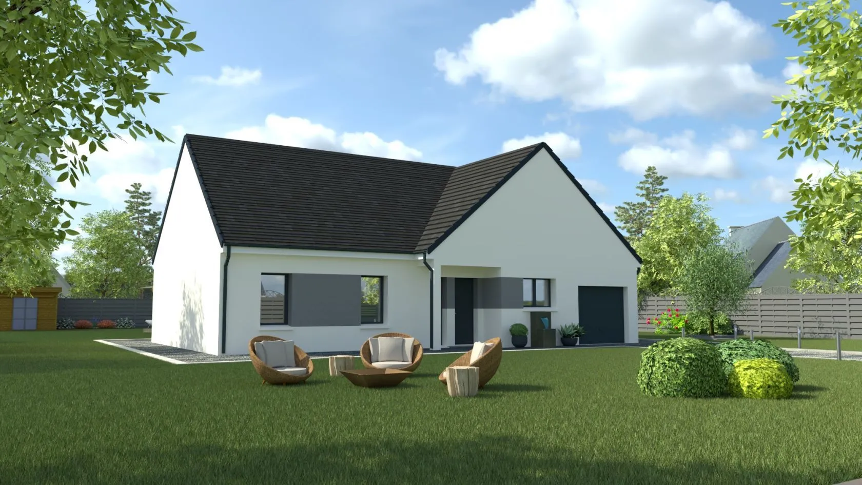 Maison neuve à Longueil-Sainte-Marie