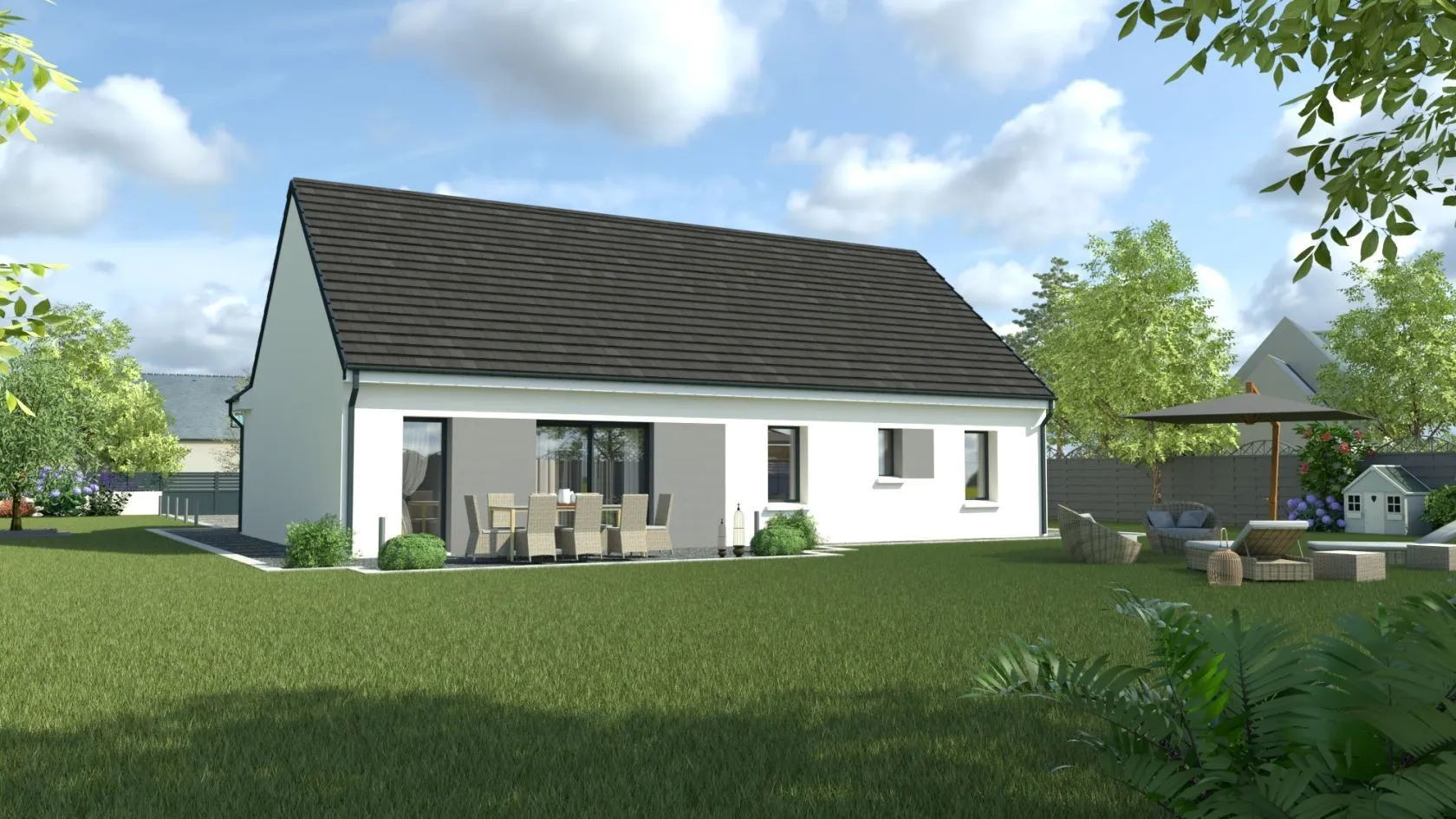 Maison neuve 90 m² à Pont-Sainte-Maxence (60700)