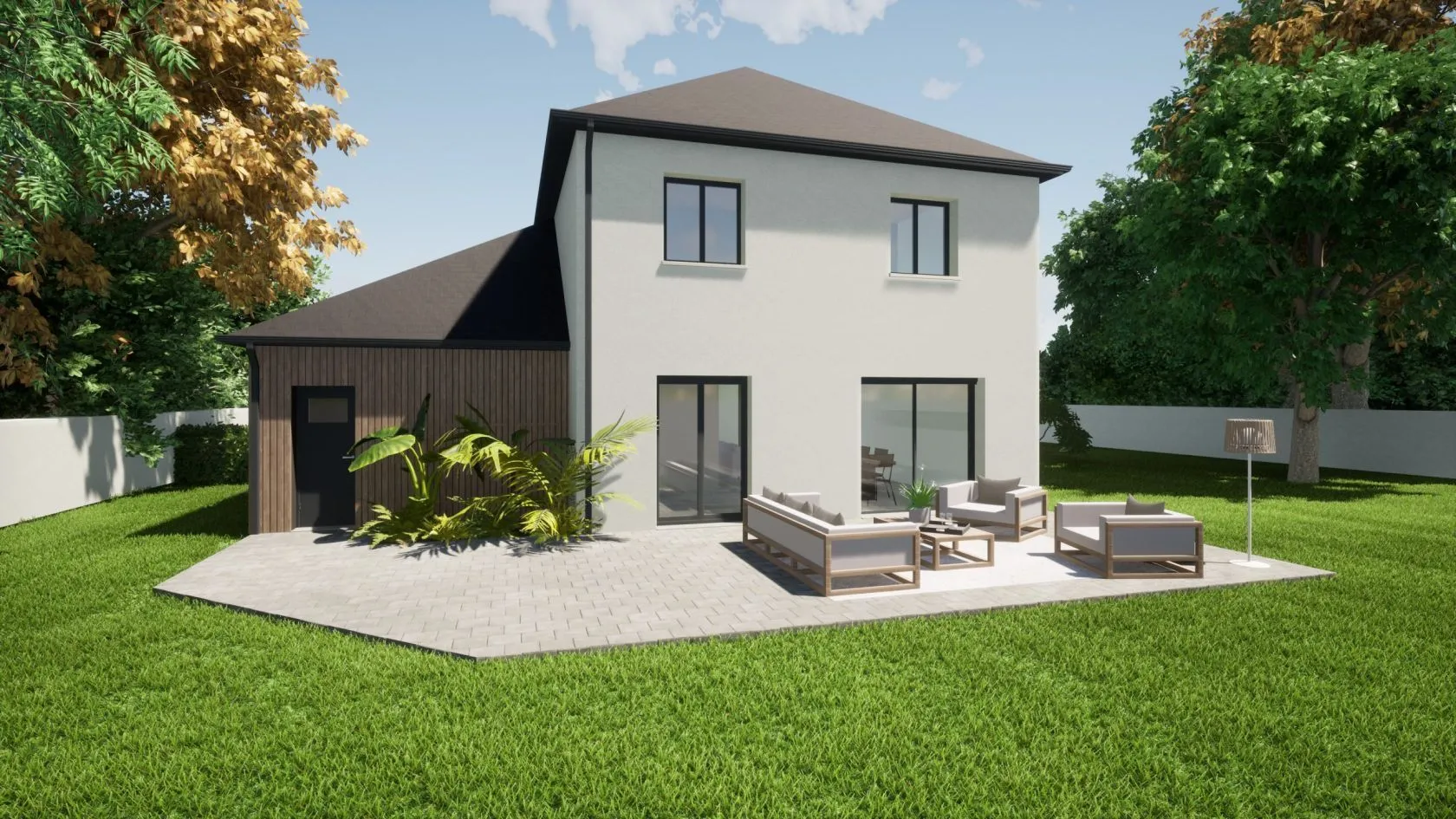Maison neuve 100 m² à Cauvigny (60730)