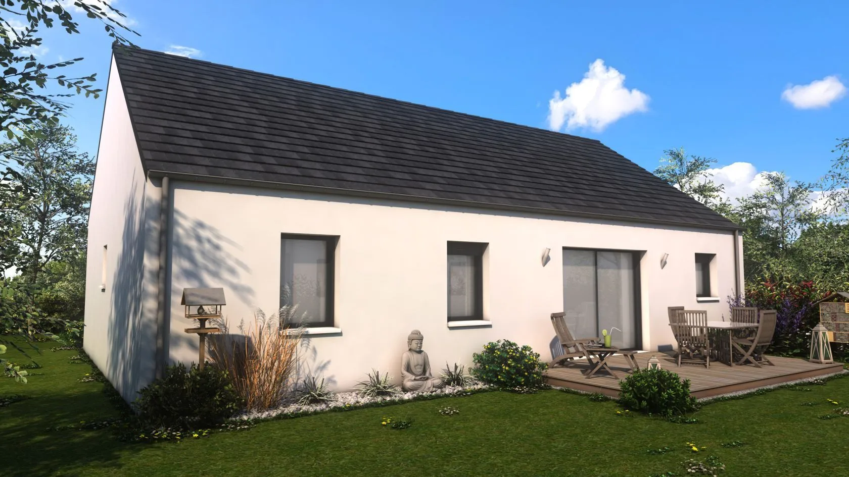 Maison neuve 80 m² à Neuilly-en-Thelle (60530)