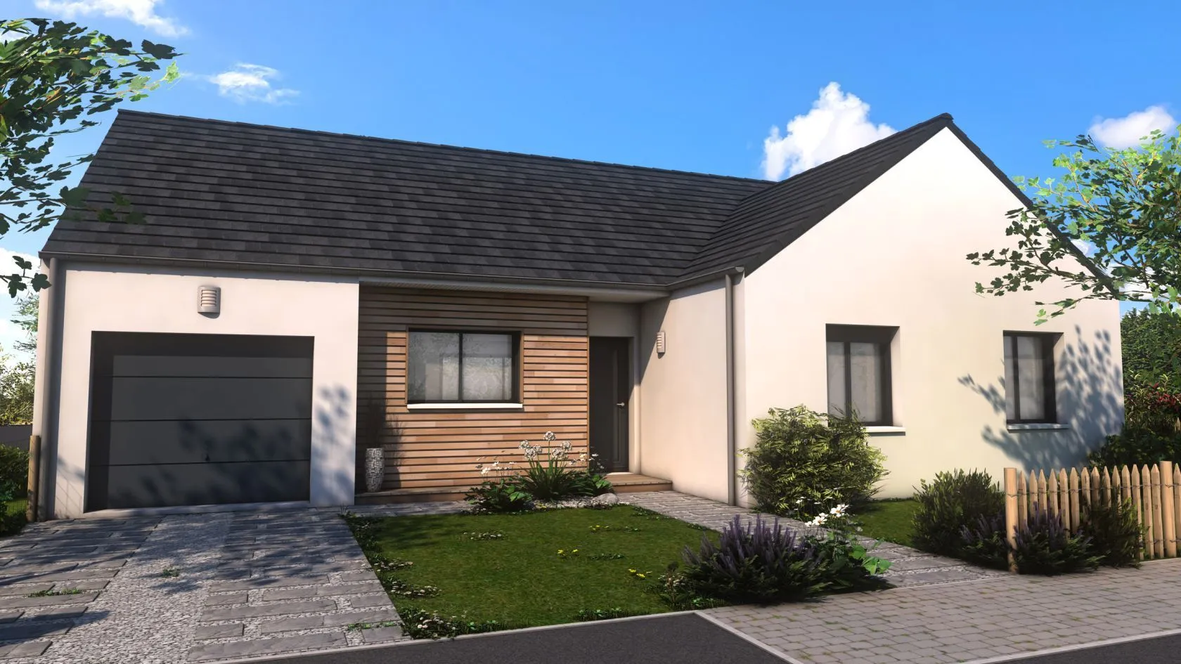 Maison neuve à Le Thuit-Anger