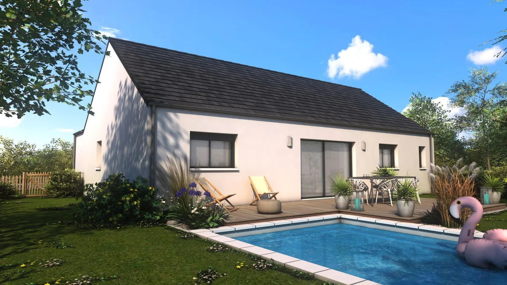 Maison neuve 90 m² à Maulers (60480)