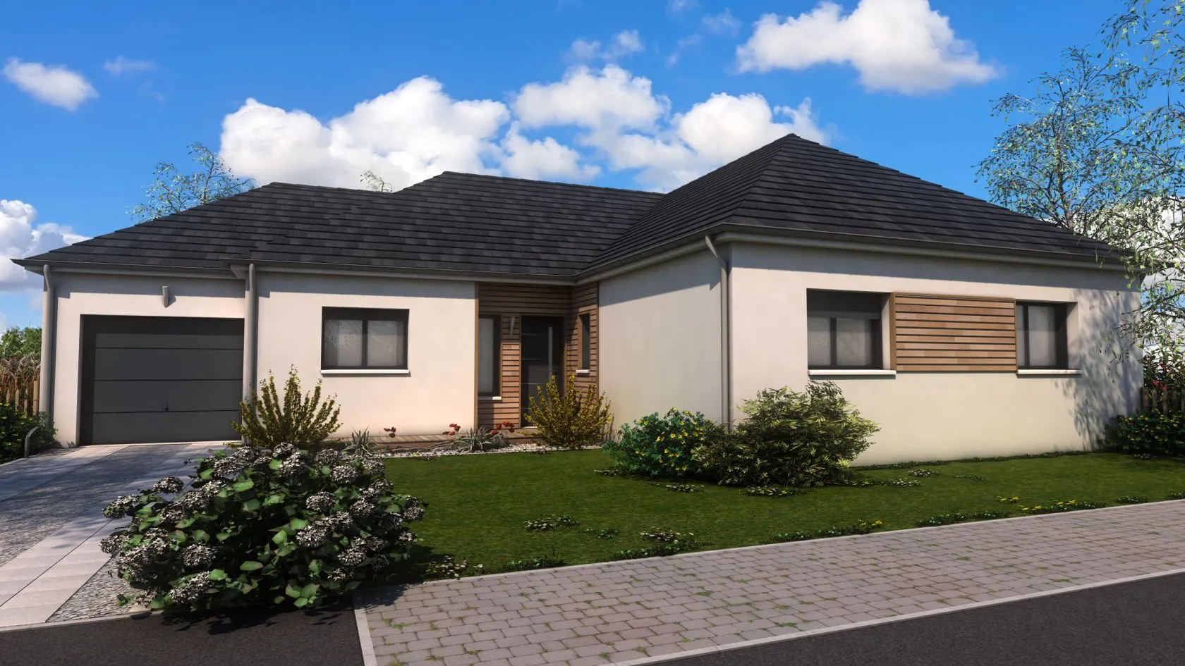 Maison neuve à Le Thuit-Anger