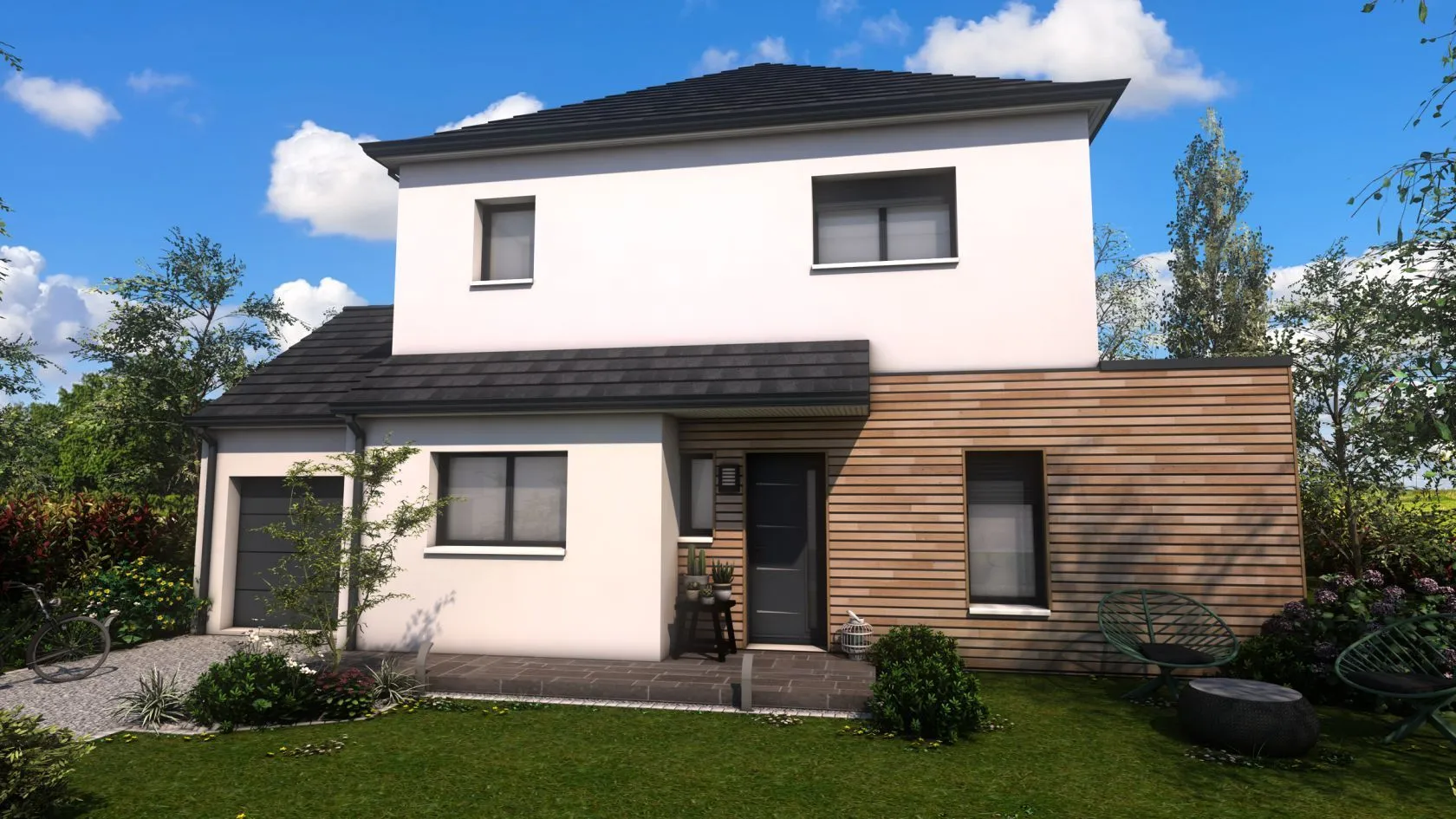 Maison neuve à Longueil-Sainte-Marie