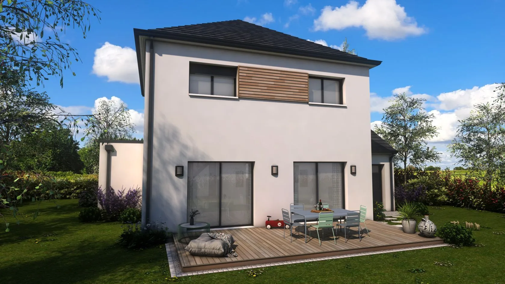 Maison neuve 104 m² à Éragny (95610)