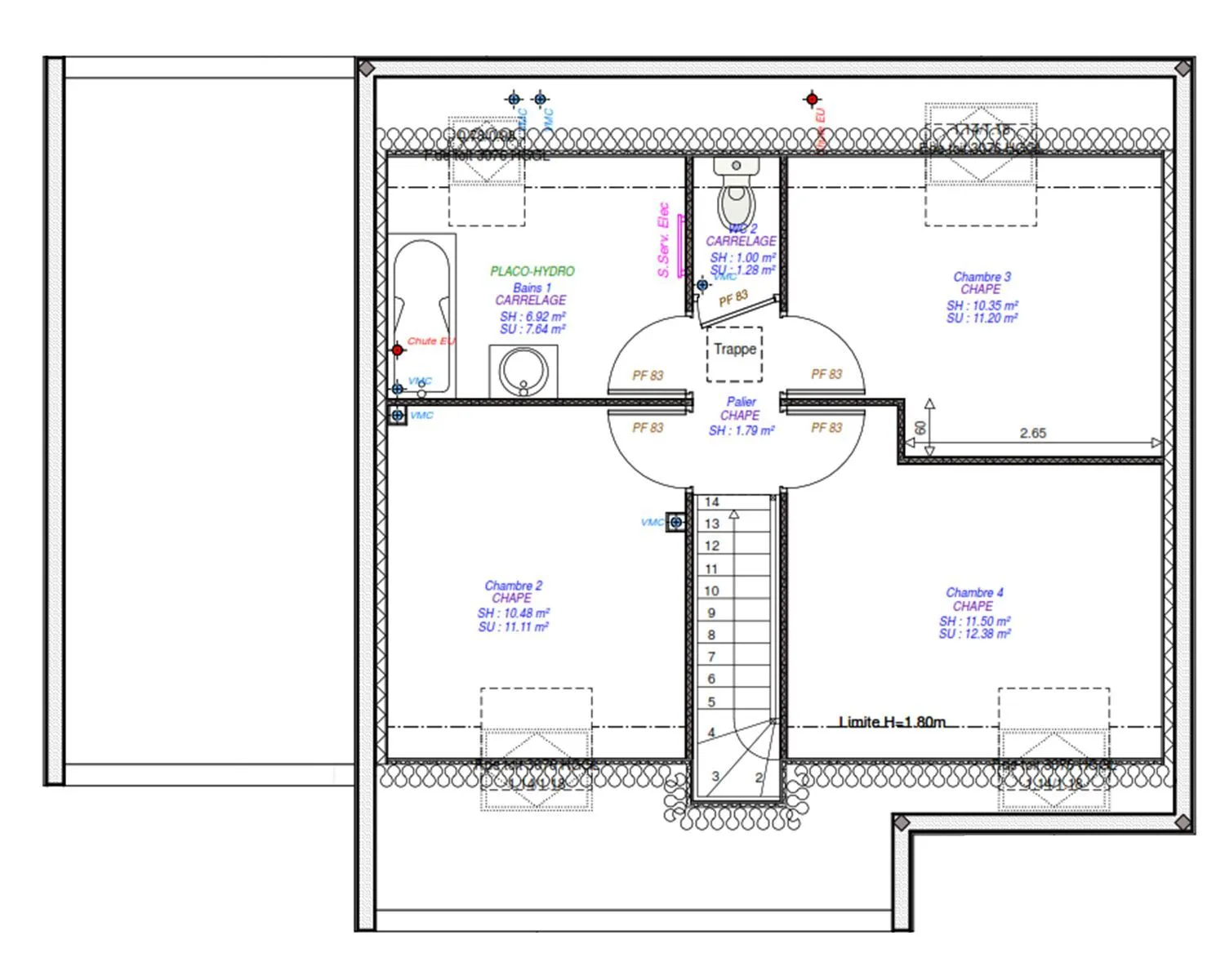 Compiegne 4ch100 — modèle de maison
