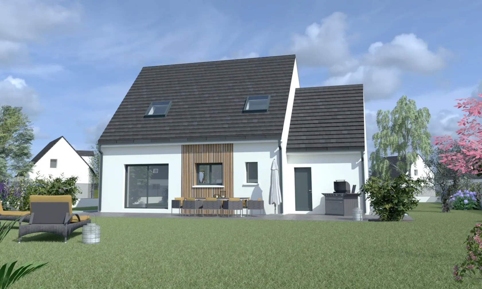 Maison neuve 100 m² à Longueil-Annel (60150)